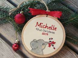 Babys 1st christmas baby first christmas ornament diy christmas ornaments holiday crafts christmas baby family christmas cards babies first christmas christmas lights christmas. Baby S First Christmas Ornament Personalized Christmas Ornament Baby First Christmas Gift Custom Christmas Ornament Photo Ornament Visual Arts Craft Supplies Tools