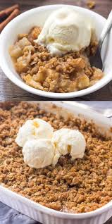 Apple Crisp With Cinnamon Brown Sugar Delicious Crumble Topping Recipe Easy Apple Crisp Recipe Apple Recipes Apple Crisp Recipes