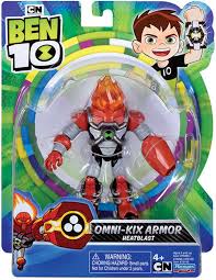 Ben 10 alien armored heatblast toy 4 action figures playmates toys 2017 cn. Ben 10 Action Figure Heatblast Armor Wholesale