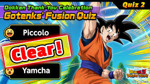 The main character of the anime is son goku who is a super saiyan. Gotenks Fusion Quiz You Dragon Ball Z Dokkan Battle Facebook