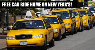 Free Ride Home On New Year S Eve Taxi Taxi Cab Transportation Services
