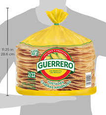 Twin Pack Tostadas Caseras Amarillas - Guerrero Tortillas