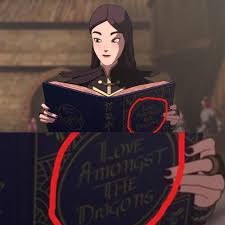 Only pushes the story further and deeper while expanding the world ever wider, and solidifying the dragon prince as one. In Season 1 Episode 1 Claudia Is Reading A Book Entitled Love Amongst The Dragons Which Is A Reference To A Play From Avatar The Last Airbender Thedragonprince