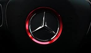 Introducing Decorative Steering Wheel Logo Cover For Mercedes Benz C63 Amg W205 C450 2014 2015 2016 Red Get Mercedes Logo Mercedes Benz Mercedes Benz C63 Amg