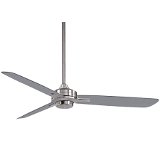 In stock at store today. Home Garden Lamps Lighting Ceiling Fans Minka Aire F727 Bn Mm Rudolph 52 3 Blade Ceiling Fan Brushed Nickel