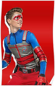 Kid Danger Action Red Poster By Linneke Henry Danger Nickelodeon Henry Danger Jace Norman Nickelodeon Shows