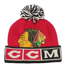 Skip to the beginning of the images gallery. Ccm Vintage Nhl Pom Knit Hat