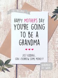 See mothers day crafts for kids for more mothers day gifts for grandma. You Re Going To Be A Grandma Mother S Day Greeting Card