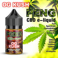 Cbd vape juice products made using the co2 method tend to be more pure and are often marketed as premium cbd products. Peng Cbd Og Kush E Liquid Vape Juice Fast Delivery