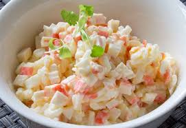 Salade De Surimi Au Thermomix Recette Thermomix Plat Et Recette Salade De Surimi Recette Avec Surimi Recette Salade Froide