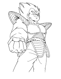 Dragon ball z is a japanese animated tv series produced by toei animation. Free Printable Dragon Ball Z Coloring Pages For Kids