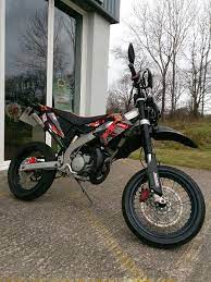 Now Sold Derbi Senda 50cc 2 Stroke 2011 Reg 15093 Miles Recent Service 12 Months Mot 1395 Supermotard Moto Voiture Moto