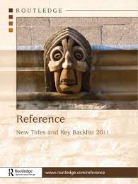 Reference 2011 Catalogue Uk By Routledge Taylor Francis