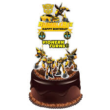 Posted by jenncupcakes at 11:32 pm. Bumblebee Transformers Cake Topper Shopee Malaysia