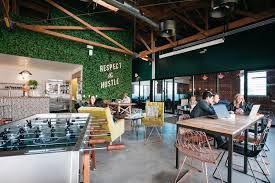 A Tour Of Wework S Culver City Coworking Space In 2020 Coworking Space Design Workspace Design Modern Office Design