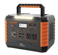 NGTeco ポータブル電源500W,家庭用 アウトドア用蓄電池519Wh/140400mAh出力 LEDライト, AC/DC/USB/Type-C  四つの充電方法, 防災グッズ,MPPT制御方式,PSE認証済PPS500