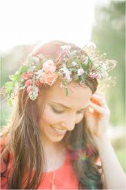 Flower Crown Engagement Session Inspiration