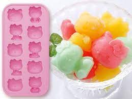 楽天市場 サンリオ ハローキティ hello kitty シリコントレー 製氷皿 チョコモールド アイス型 o製菓道具 シリコン容器 製氷型 シリコン製氷皿 チョコレートモールド シャーベット チョコ 型 キャラクター キティちゃん 石鹸 石けん 氷 アイス ウルトラミックス