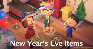 Includes how to get, farming & how to use nook miles, reward items, achievements watch our video guide above to learn how to earn miles efficiently in animal crossing new horizon. New Year S Eve Food Celebration Nook Shopping Items List In Animal Crossing New Horizons