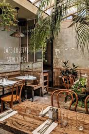 Cafe Colette In New York Usa Coffee Shop New York Cafe Design Cafe Decor