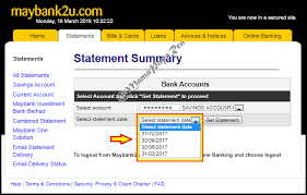 The terms and conditions, reminders and other provisions contained in the card, the statement of account, ezyplans contract, charge slips, suretyship agreements, card carrier and such other card documents, related. How To Get Monthly Bank Statement Maybank Card Information