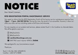 Connected service overview the following services are available by connecting the navigation system to toyota's portal site via the internet using a cellular phone. Notice Rfid Registration Portal Touch N Go Malaysia Facebook