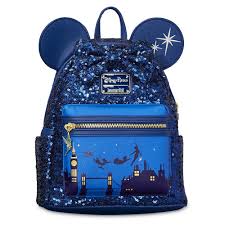 Minnie Mouse The Main Attraction Mini Backpack By Loungefly Peter Pan S Flight Limited Release Official S Loungefly Bag Disney Purse Disney Bags Backpacks
