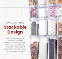 Amazon.com - Airtight Food Storage Containers Set - Air ...