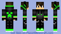 Even if you don't post your own creations, we appreciate feedback on ours. Green Creeper Boy Minecraft Skin