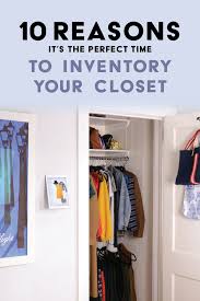 Smart closet focuses on creating a sleek and simple app that allows users to add both their own clothes and items from popular high street brands, to create outfits. Organizing Your Closet Here S Why You Should Make A Closet Inventory Too Closet Inventory Make A Closet Closet Hacks Organizing