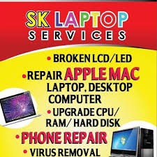 Design a banner for cell phone repair freelancer. Sk Laptop Services Home Facebook