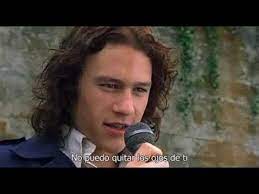 10 Cosas Que Odio De Ti Cant Take My Eyes Off You Subtitulado Espanol Canciones Peliculas Romanticas Buenas Peliculas