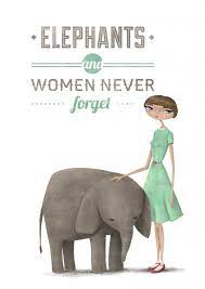 I've learned that people will forget what you said, people will forget what you did, but people will never forget how you made them feel. Elephants And Women Never Forget Elephant Funny Quotes Words