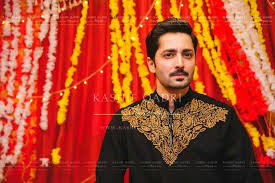 Danish Taimoor Mehndi Dress For Boys Mehndi Dress Kurta Designs