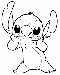 Have you known about stitch? Lilo And Stitch Coloring Pages 65 Images Free Printable