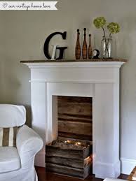 They look like they would be at home in a manor. 20 Ways To Dress Up Your Fireplace No Fire Necessary Faux Fireplace Home Fireplace Design