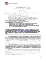 Bring proof of completion to class. Atls 2016 Study Guide Parapencarikerja Com Acls Study Guide 2016 Pdf4pro
