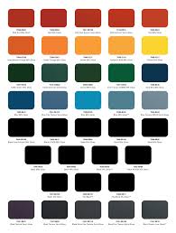 ppg blue color chart 2019