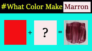 Color spaces of #b03060 maroon. What Color Make Maroon Color Mixing Youtube