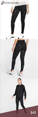 Nike Pro Starry Night Glitter Leggings Nwt Clothes Design Glitter Leggings Colorful Leggings
