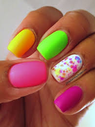 Unas acrilicas de colores echas con glitters faciles y rapidas de hacer las 43 mejores imagenes de unas de neon neon nails en 2015 unas acrilicas decoradas 12 ideas ellas hablan Moda Disenos De Unas Acrilicas De Colores Fosforescentes Modelos De Unas