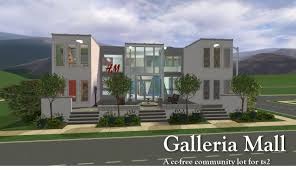 Cc Free Lots For Ts2 Lavender Noire Galleria Mall Cc Free Community Galleria Mall Sims Galleria