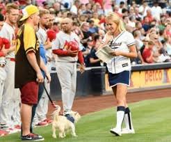 Petco pet store is located in carlsbad city of california state. Gus Kenworthy Literally Flips For Pet Adoption At Petco Park Paperblog