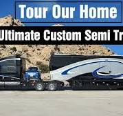 They built a luxury Tiny Home inside of a 18-wheeler Semi ...