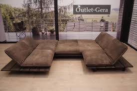 Bullfrog Akito Eckgarnitur In Leder Desperado Grau Braun Outlet Grau Braun Gera Alte Eiche