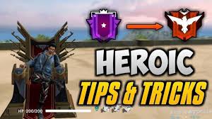 Currently there are six tier ranks that you can achieve. Free Fire Season 18 How To Rank Up And Reach Heroic Tier Quickly