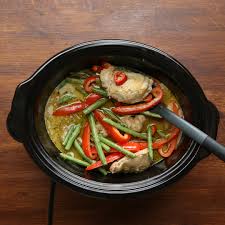 Slow Cooker Thai Green Curry Recipe By Tasty