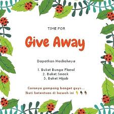 Apakah itu dengan proses pengundian, atau justru diambil dari yang terbaik seperti model perlombaan contoh giveaway seperti apa sih giveaway yang bisa menarik perhatian banyak orang serta mampu menjadi media promosi bagi channel atau akun media sosial mu? Buket Bunga Bondowoso Assalamualaikum Ini Kita Adain Giveaway Untuk 3 Orang Yang Beruntung Syaratnya 1 Follow Ig A En A Florist Dan Like Facebook Fanpage Buket Bunga Bondowoso 2 Spam Like 20