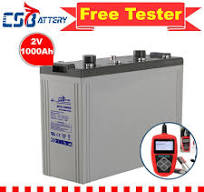 Csbattery 2V1000ah Bateria Stationary Backup Gel Battery for UPS/  Home-Use-Storage/Backup-System/Power-Station/Ada