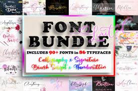 Script typefaces are based upon the varied and often fluid stroke created by handwriting, pretty much like the cursive fonts just typically more elegant. The Maga Handwritten Font Bundle Free Download Freeae
